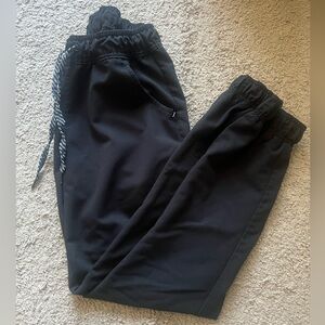 Black Jaanuu Scrub Jogger Pants Size XS